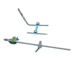 Posterior Cervical Screw Rod System Lateral Mass Screw Spinal Implant For Cervical Internal Fixation Orthopedic Surgery