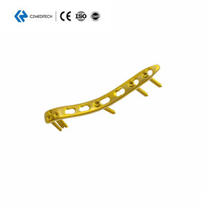 Medical Titanium Distal Lateral Humerus Locking Plate L/R Multi Holes Orthopedic Implant for Elbow Trauma Surgical Fixation